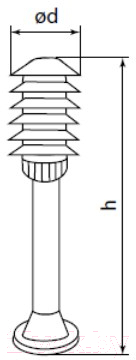 Изображение товара Светильник уличный TDM SQ0316-0016