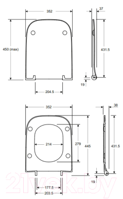 Унитаз подвесной Kolo Modo Rimfree L33120000 + L30115000