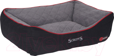 Лежанка для животных Scruffs Thermal Box Bed / 677229 (черный)