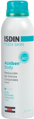 

Спрей для тела Isdin, Teen Skin Acniben Body Spray