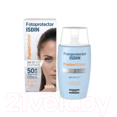 Крем солнцезащитный Isdin Fotoprotector Fusion Water SPF50+ для лица (50мл)