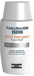 

Эмульсия для лица Isdin, Foto Ultra 100 Spot Prevent Fusion Fluid SPF50+