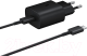 Зарядное устройство сетевое Samsung USB Type-C Power Delivery / EP-TA800XBEGRU (черный) - 