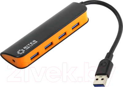 USB-хаб 5bites HB34-307BK (черный)