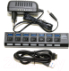 Миниатюра изображения товара USB-хаб 5bites HB37-303PBK