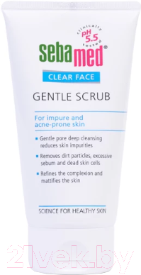 

Скраб для лица Sebamed, Clear Face Gentle Scrub