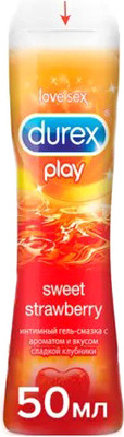 Лубрикант-гель Durex Play Sweet Strawberry (50мл) - 
