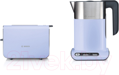 Электрочайник Bosch TWK8619P + тостер TAT8619