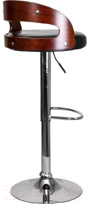 Изображение товара Стул барный AksHome Bruno (черный/хром)