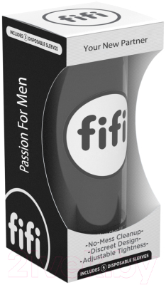 Мастурбатор для пениса Fifi Male / FBLA1 (чёрный)
