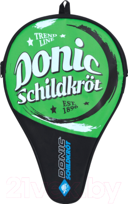 Чехол для ракетки настольного тенниса Donic Schildkrot Trendline (зеленый/черный)