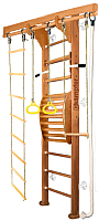 Детский спортивный комплекс Kampfer Wooden Ladder Maxi Wall (3м, ореховый/белый) - 