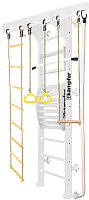 Детский спортивный комплекс Kampfer Wooden Ladder Maxi Wall (жемчужный/белый, стандарт) - 