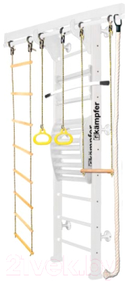 Детский спортивный комплекс Kampfer Wooden Ladder Maxi Wall (жемчужный/белый, стандарт)