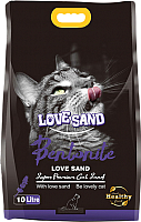 Наполнитель для туалета Love Sand Лаванда / LS-004 (10л) - 