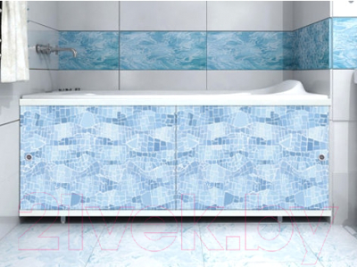 Экран для ванны МетаКам Ультра легкий Арт 1.48 (мозаика)