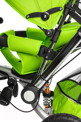 Трехколесный велосипед с ручкой Sundays SJ-10 (зеленый)