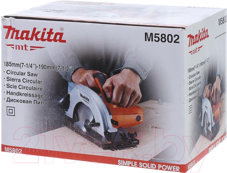 Профессиональная дисковая пила Makita M5802