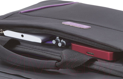 Сумка для ноутбука Dicota D31000 (черно-фиолетовый)