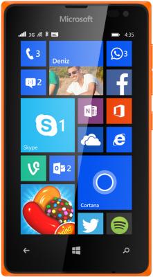 Смартфон Microsoft Lumia 435 Dual (оранжевый)