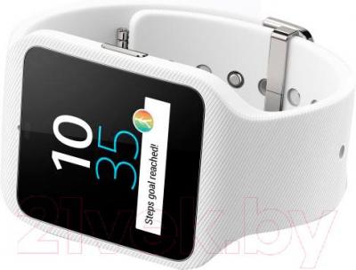Умные часы Sony SmartWatch 3 (белый) - общий вид