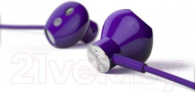 Наушники-гарнитура Sony STH30 (фиолетовый)
