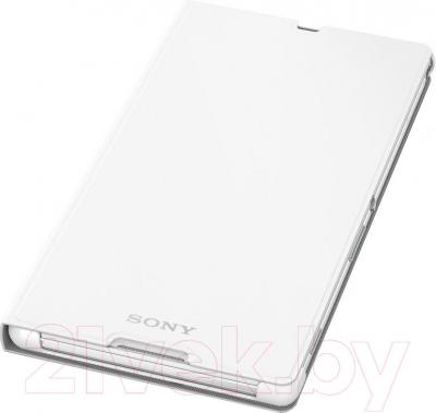 Чехол-книжка Sony SCR14W (белый) - общий вид