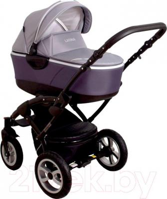 Детская универсальная коляска Coto baby Latina 2 в 1 (серый) - общий вид