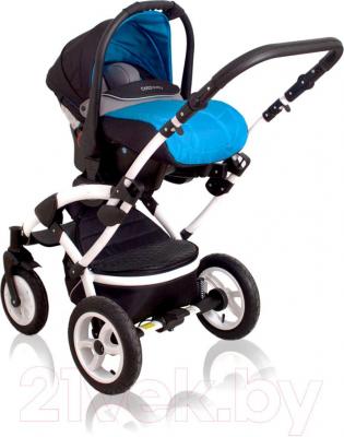 Детская универсальная коляска Coto baby Latina 2 в 1 (серый) - автокресло на шасси