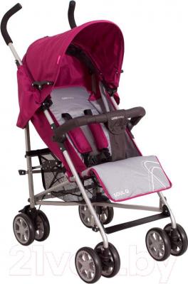 Детская прогулочная коляска Coto baby Soul Q (фиолетовый) - общий вид