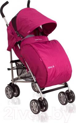 Детская прогулочная коляска Coto baby Soul Q (фиолетовый) - чехол для ног