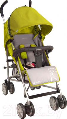 Детская прогулочная коляска Coto baby Soul Q (зеленый) - общий вид