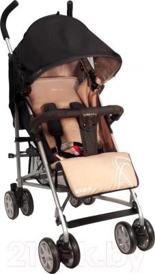 Детская прогулочная коляска Coto baby Soul Q (бежевый) - общий вид