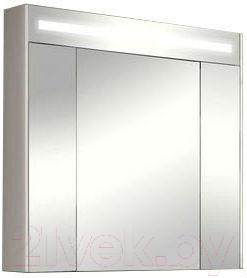 Шкаф с зеркалом для ванной Акватон Блент 100 (1A166502BLA70)
