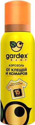 Спрей от насекомых Gardex Baby 0148 от клещей и комаров (100мл)