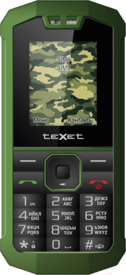 Мобильный телефон Texet TM-509R (+ автомобильное ЗУ) - общий вид