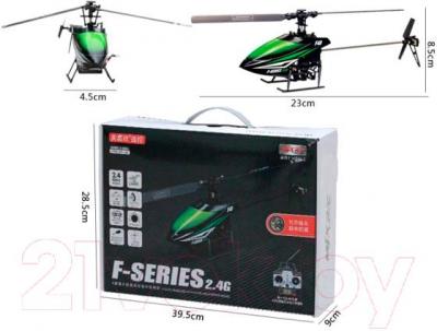 Радиоуправляемая игрушка MJX Вертолет F648(F48) - размеры вертолета и упаковки