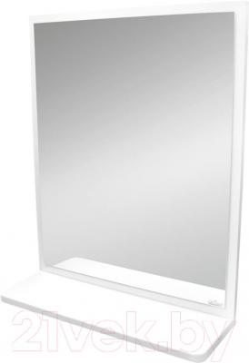 Зеркало Cersanit Alpina S516-007 (белый) - общий вид