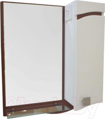 Зеркало Ванланд Симфония 1-50 (коричневый, правое) - общий вид
