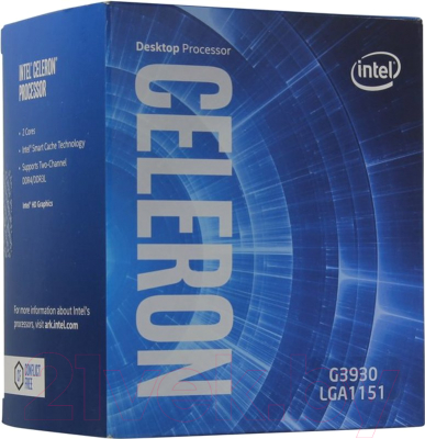Процессор Intel Celeron G3930 LGA1151