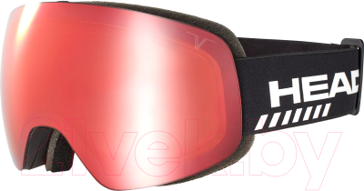 Маска горнолыжная Head Globe Tvt Race red + SpareLens Red / 390009