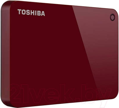 Внешний жесткий диск Toshiba Canvio Advance 2TB (HDTC920ER3AA) (красный)