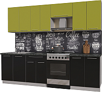 

Готовая кухня Интерлиния, Мила Пластик 2.6 А