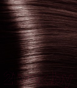 Крем-краска для волос Kapous Studio Professional с женьшенем и рисовыми протеинами 4.5 (темный махагон)