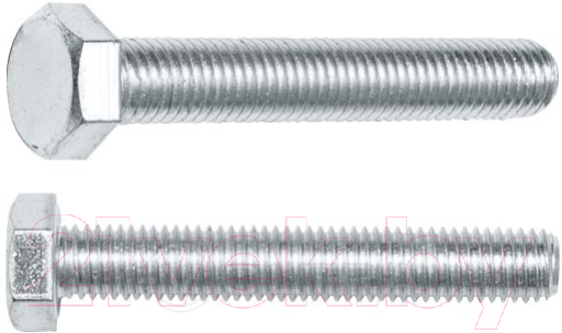 Болт Starfix Шестигранный М20x120 DIN 933 прочность 5.8 / SMV1-27573-5 (5кг, оцинкованный)