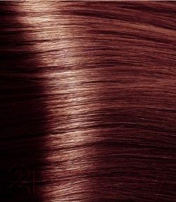 Крем-краска для волос Kapous Studio Professional с женьшенем и рисовыми протеинами 5.43 (светлый коричневый медно-золотистый)