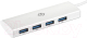 USB-хаб Digma HUB-4U3.0-UC-S - 