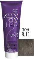 Крем-краска для волос KEEN Colour Cream 8.11 - 