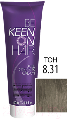 Крем-краска для волос KEEN Colour Cream 8.31