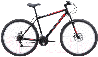 Велосипед Black One Onix 29 D 2020 (18, черный/красный/серый)